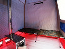 Мобильная баня-палатка МОРЖ c 2-мя окнами (Черный) в Иркутске
