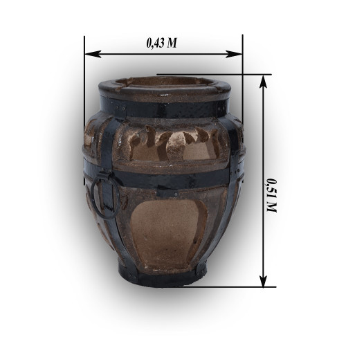 Тандыр-Камин Барельеф в Иркутске