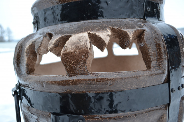 Тандыр-Камин Барельеф в Иркутске