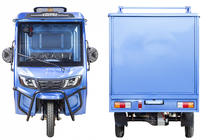 Грузовой электрический трицикл Rutrike КАРГО Кабина Дуал в Иркутске
