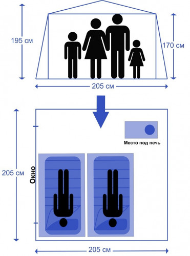 Мобильная баня-палатка МОРЖ в Иркутске