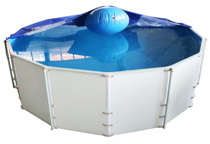 Тент для бассейна с надувной подушкой "Фиеста" в Иркутске