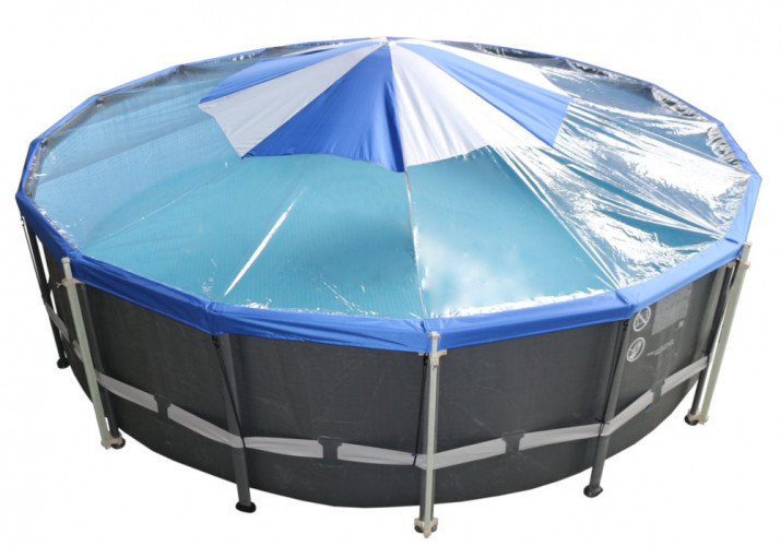 Тент для бассейна Intex/Bestway с надувной подушкой "Фиеста" в Иркутске