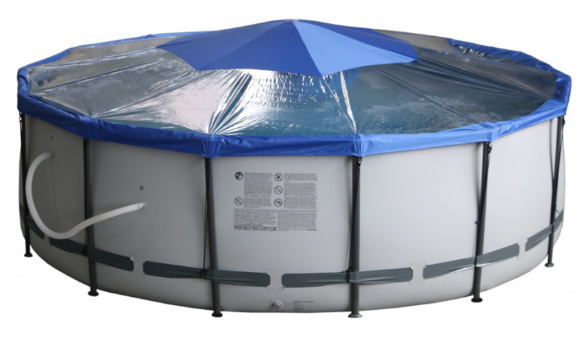 Тент для бассейна Intex/Bestway с надувной подушкой "Фиеста" в Иркутске