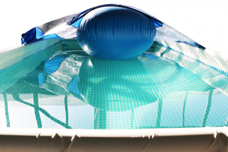 Тент для прямоугольного бассейна Intex/Bestway с надувной подушкой "Фиеста" в Иркутске