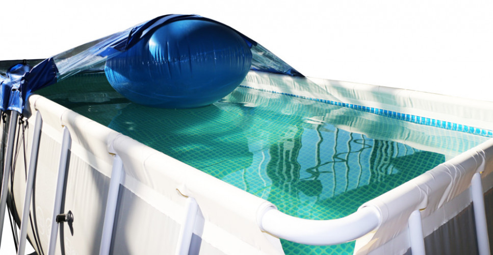 Тент для прямоугольного бассейна Intex/Bestway с надувной подушкой "Фиеста" в Иркутске