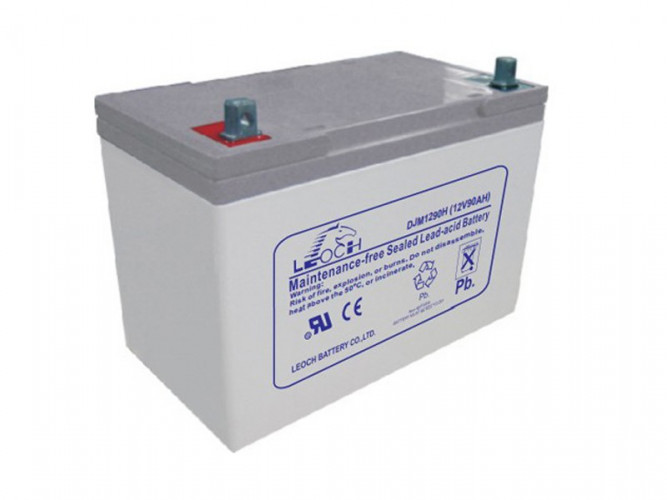 Аккумулятор Leoch DJM1290H (12 В, 90 Ач) в Иркутске