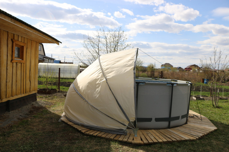 Купол-тент для бассейнов "Фиеста" КОМБИ в Иркутске