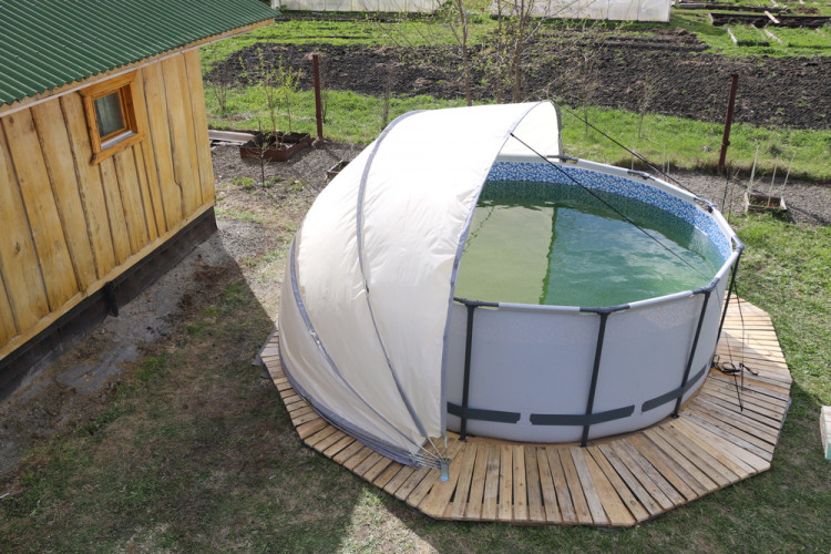 Купол-тент для бассейнов "Фиеста" КОМБИ в Иркутске