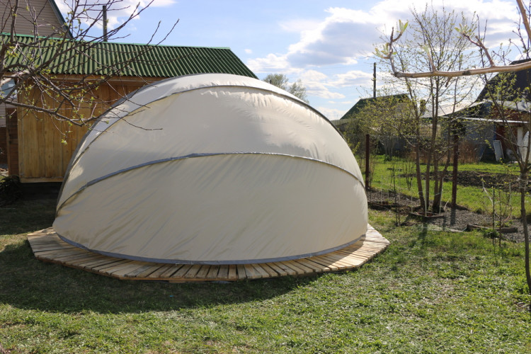 Купол-тент для бассейнов "Фиеста" КОМБИ в Иркутске