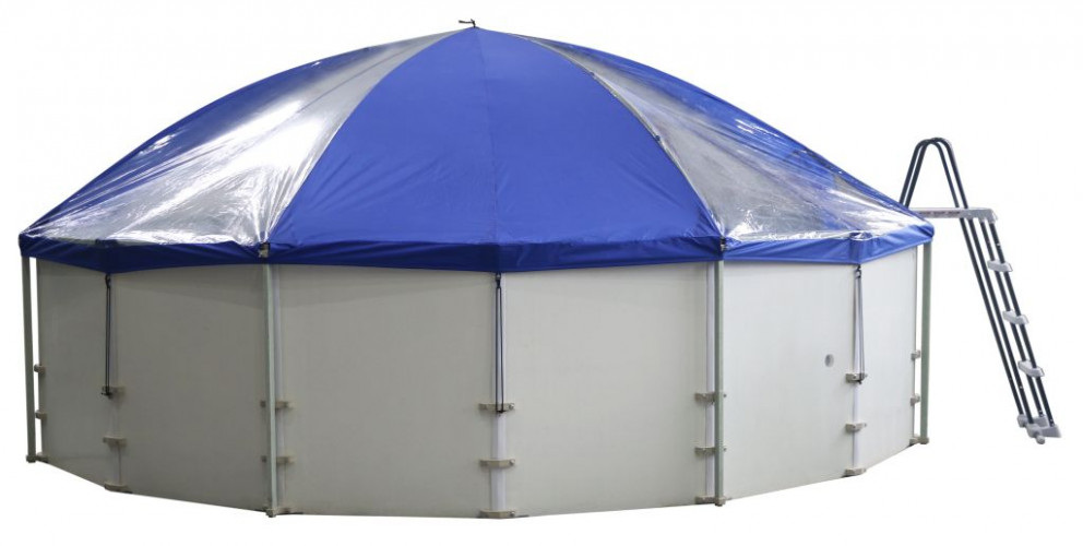 Подъемный тент-навес для бассейна "Фиеста" в Иркутске