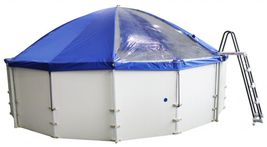 Подъемный тент-навес для бассейна "Фиеста" в Иркутске