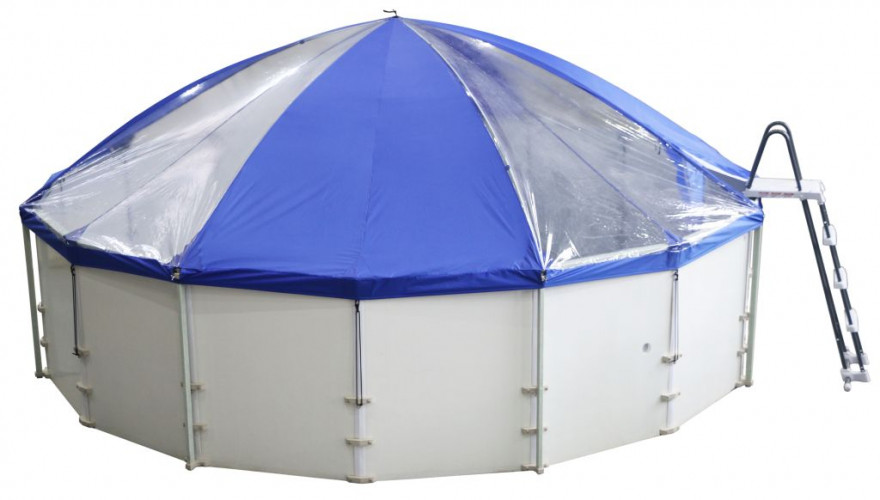 Подъемный тент-навес для бассейна "Фиеста" в Иркутске