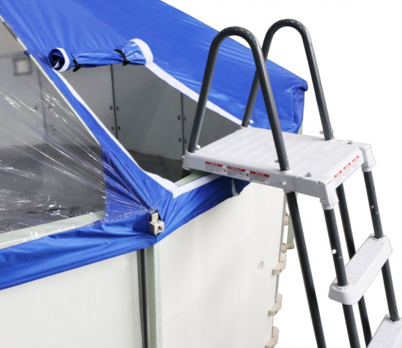 Подъемный тент-навес для бассейна "Фиеста" в Иркутске