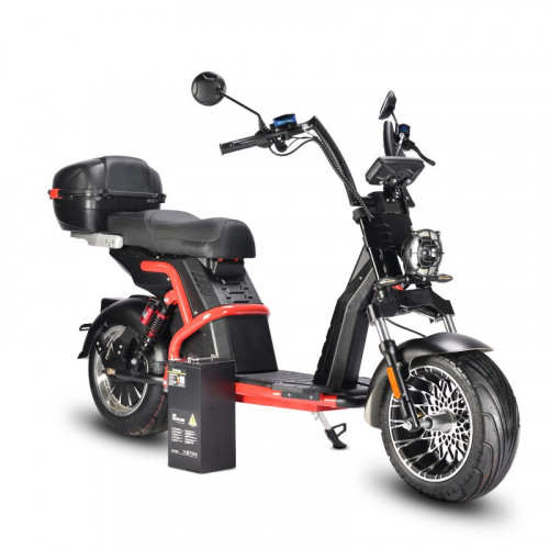 Электроскутер WHITE SIBERIA PRO BLACK EDITION 5000W в Иркутске