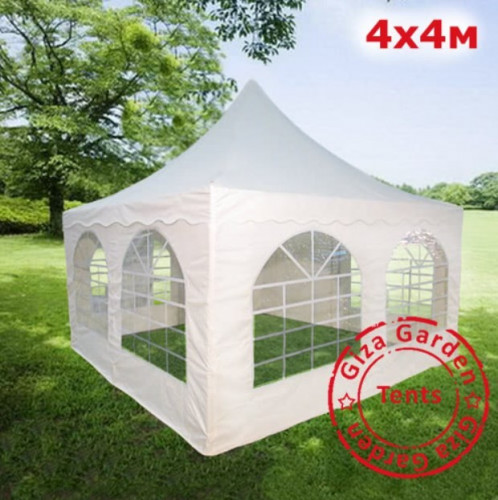 Шатер Пагода Giza Garden 4 х 4 м белый в Иркутске