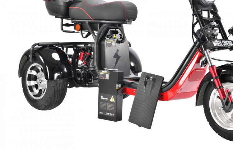 Электроскутер White Siberia PRO TRIKE 3000W в Иркутске