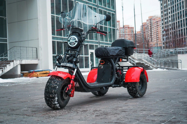 Электроскутер White Siberia PRO TRIKE 3000W в Иркутске