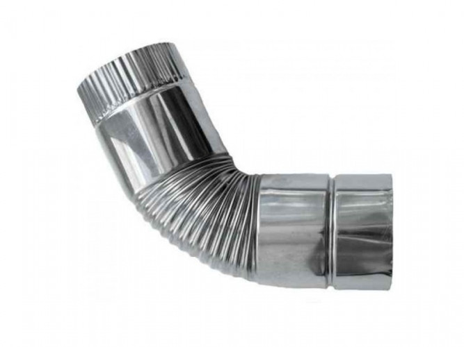 Сегмент трубы угол 45° d-80 мм.(нерж.)Инвент в Иркутске