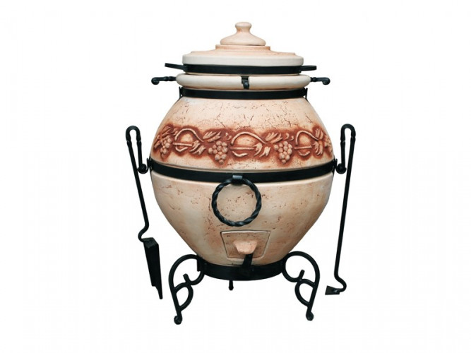 Тандыр Легенды с эффектом кракле в Иркутске