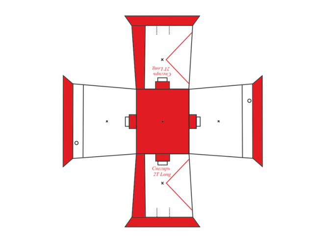 Зимняя палатка для рыбалки Куб Снегирь 2T Long Компакт в Иркутске