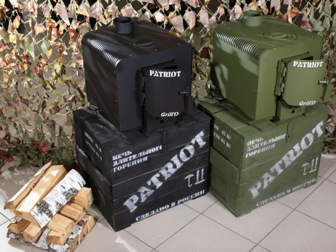 Печь длительного горения Grill’D Patriot 200 в Иркутске