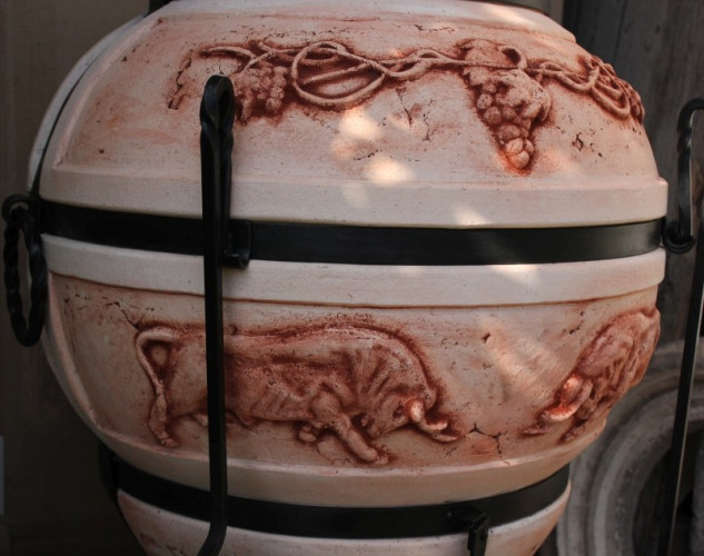 Тандыр Легенды Премиум с эффектом кракле в Иркутске