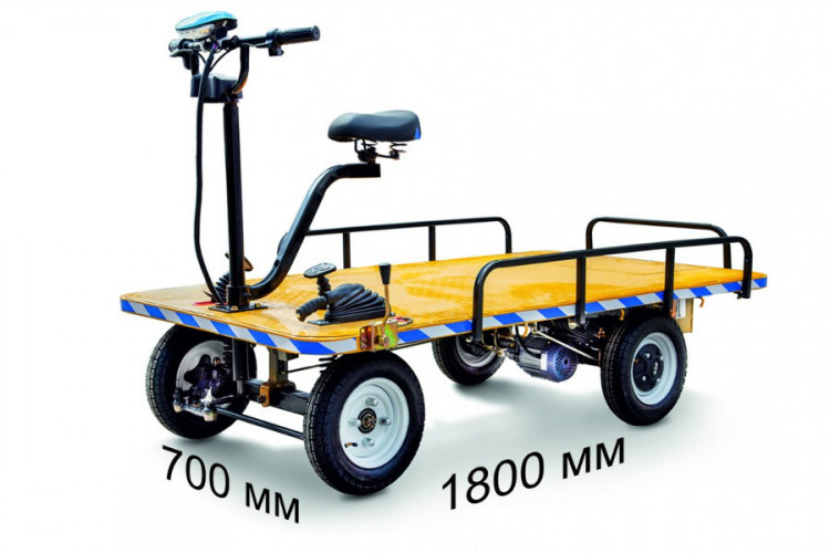 Грузовая электрическая тележка RuTrike СКЛАД 1800 в Иркутске