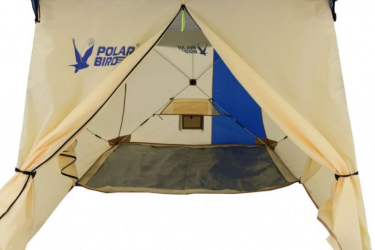 Шатер-тент Polar Bird 4SK Long + Тент-навес в Иркутске