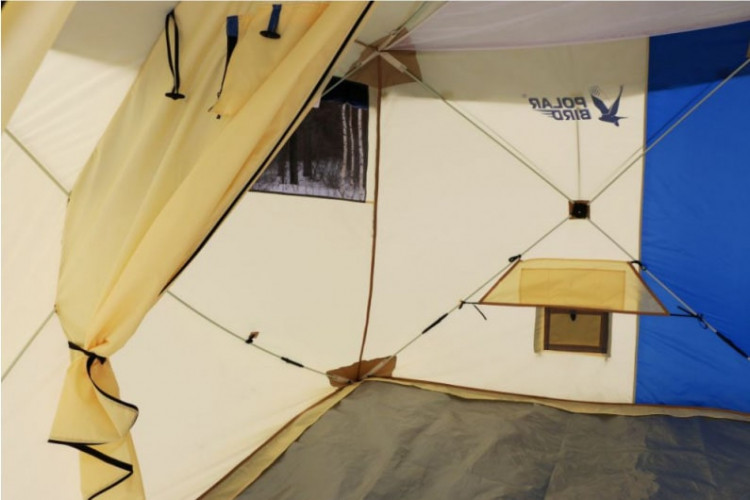 Шатер-тент Polar Bird 4SK Long + Тент-навес в Иркутске