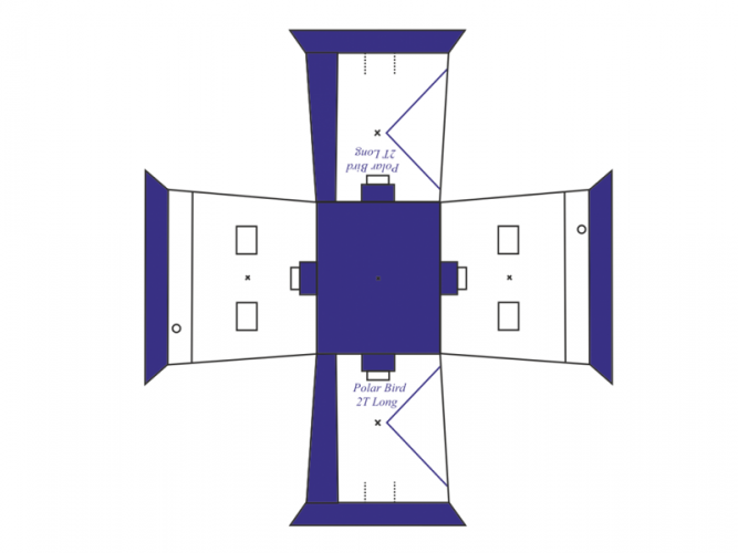 Зимняя палатка Polar Bird 2T Long компакт в Иркутске