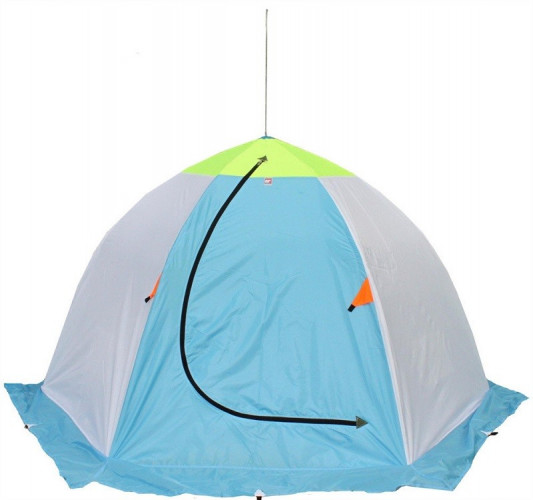 Палатка для рыбалки Медведь-3 утепленная в Иркутске