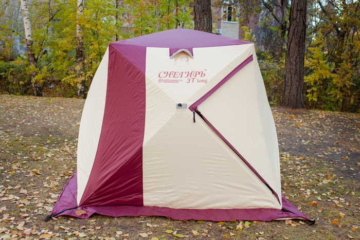 Зимняя палатка для рыбалки Куб Снегирь 3T Long в Иркутске