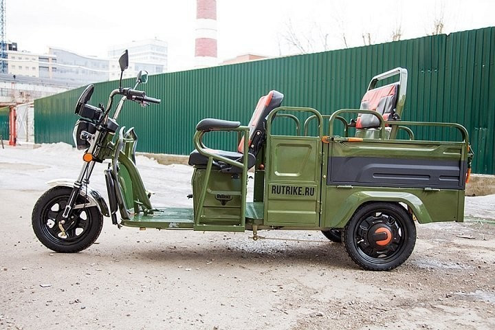 Грузовой электрический трицикл RuTrike Вояж П Трансформер в Иркутске