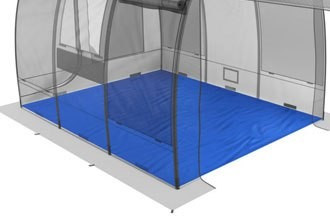 Пол из тарпаулина для палатки бани МОРЖ МАХ-МОРЖ Шатёр в Иркутске