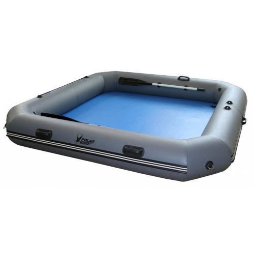Надувной плот-палатка Polar bird Raft 260+слани стеклокомпозит в Иркутске