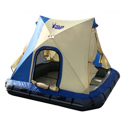 Надувной плот-палатка Polar bird Raft 260+слани стеклокомпозит в Иркутске