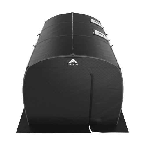 Мобильная баня-палатка МОРЖ Max (Черный) в Иркутске