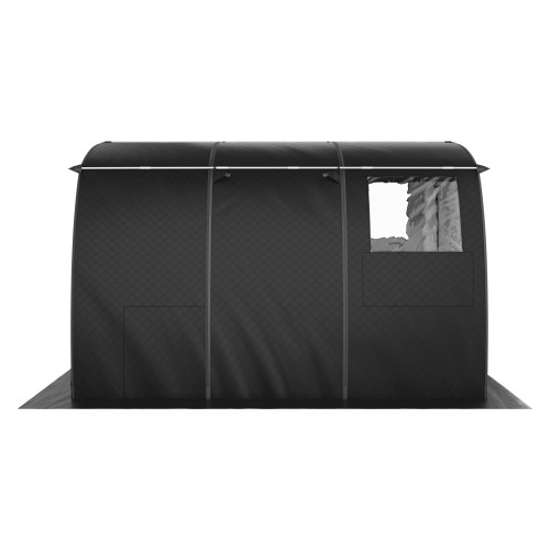 Мобильная баня-палатка МОРЖ Max (Черный) в Иркутске