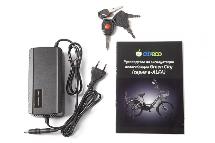 Электровелосипед  Green City e-ALFA NEW для курьеров в Иркутске