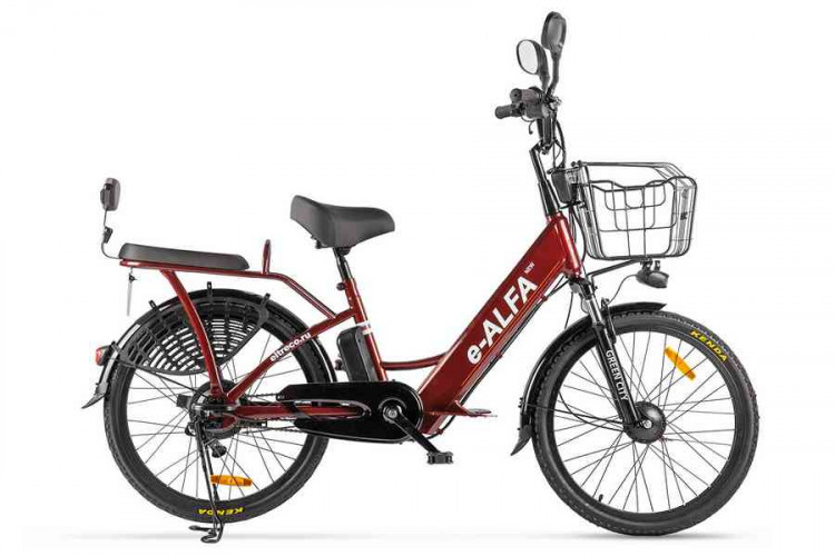 Электровелосипед  Green City e-ALFA NEW для курьеров в Иркутске