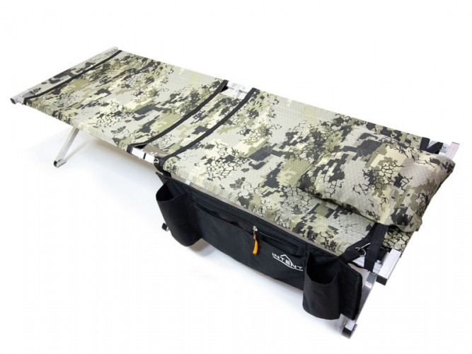 Раскладушка алюминиевая INTENT PLUS 190х65х40 в Иркутске