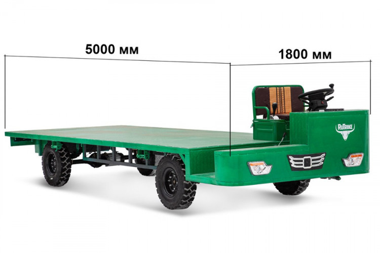 Грузовая электрическая тележка Rutrike БАЗА в Иркутске