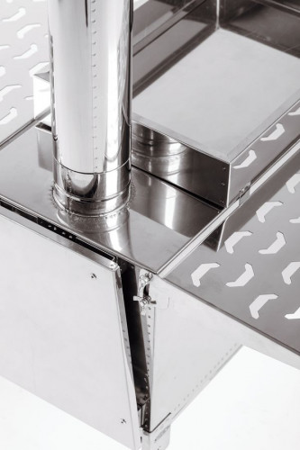 Печь-камин Инвент ПРО Большая в Иркутске