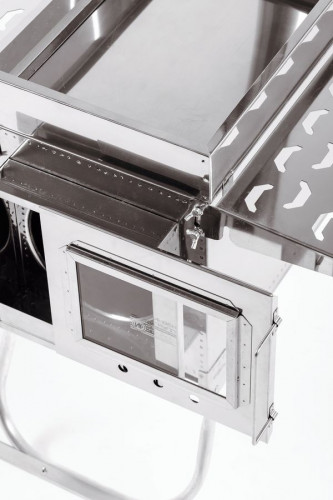 Печь-камин Инвент ПРО Средняя в Иркутске