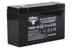 Тяговый гелевый аккумулятор RuTrike TNG 6-10 (6V10A/H C20) Тяговый гелевый аккумулятор RuTrike TNG 6-10 (6V10A/H C20)