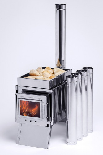 Печь-камин Инвент малая в Иркутске