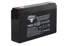 Тяговый гелевый аккумулятор RuTrike TNG 6-7.0 (6V7.0 A/H C20) Тяговый гелевый аккумулятор RuTrike TNG 6-7.0 (6V7.0 A/H C20)