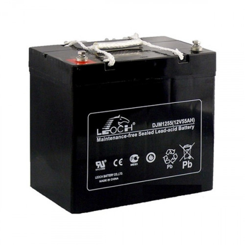 Аккумулятор Leoch DJM1255 AMG (12 В, 55 Ач) в Иркутске