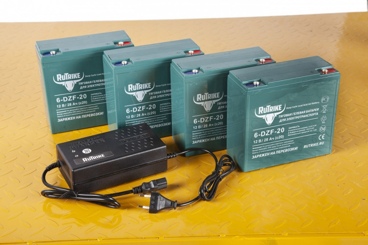 Грузовая электрическая тележка RuTrike Плита 1500 в Иркутске